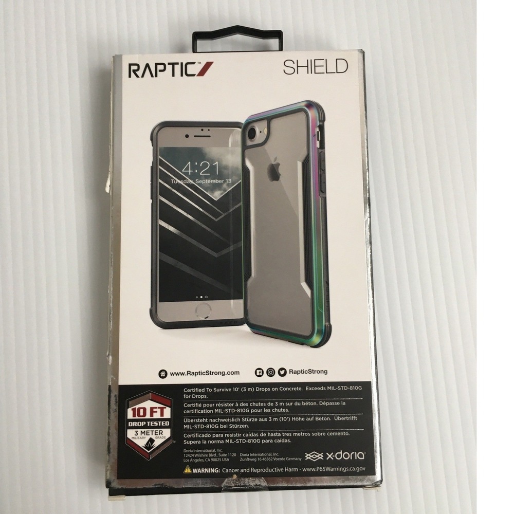 New Raptic Shield Case for iPhone SE 8 & 7 Drop Tested 10ft - Picture 2 of 6